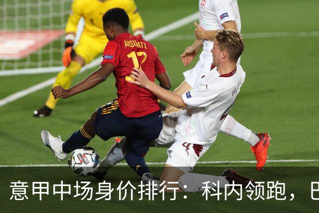 意甲中场身价排行：科内领跑，巴雷拉、苏契奇紧随其后